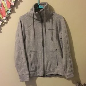 Avalanche gray zip up jacket